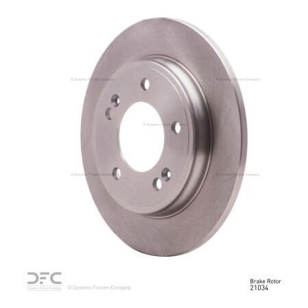 Dynamic Friction Co Disc Brake Rotor - 600-21034 600-21034